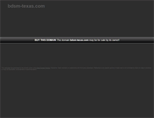 Tablet Screenshot of bdsm-texas.com